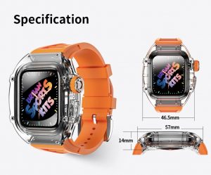 Vỏ đồng hồ Apple Watch phong cách RM