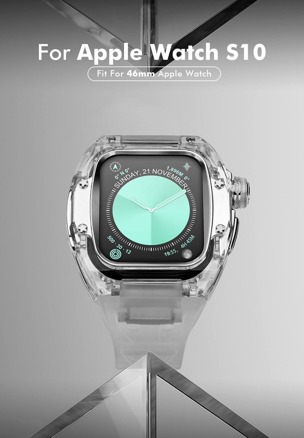 Vỏ đồng hồ Apple Watch S11 46mm- TR90